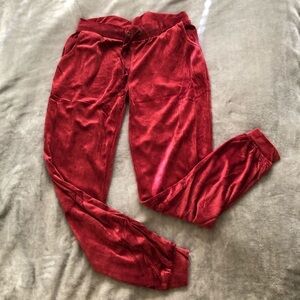Soft Velour jogger style Pants